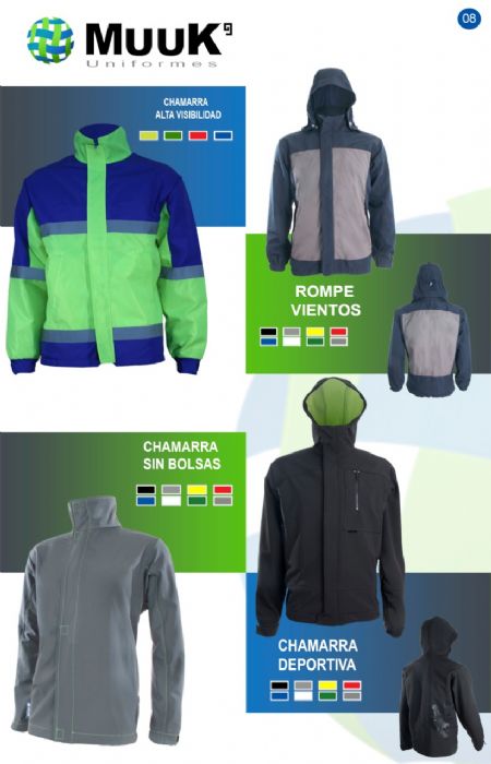 UNIFORMES Chamarras